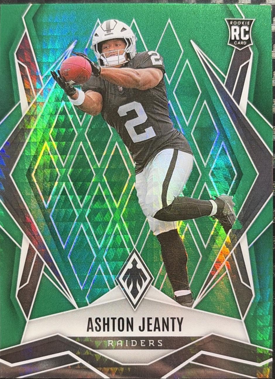 Ashton Jeanty [Green Hyper] #158