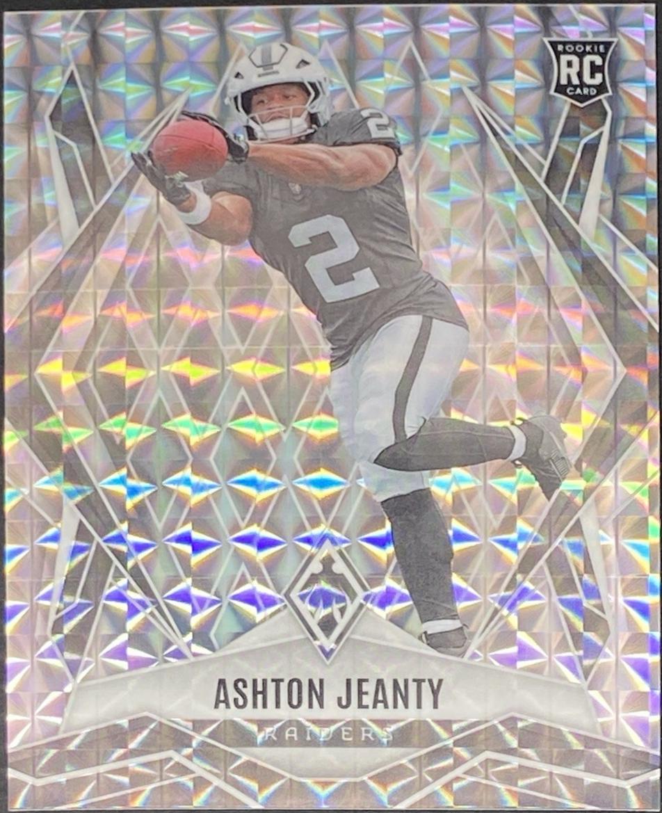 Ashton Jeanty [Light Blue Pyramids] #158
