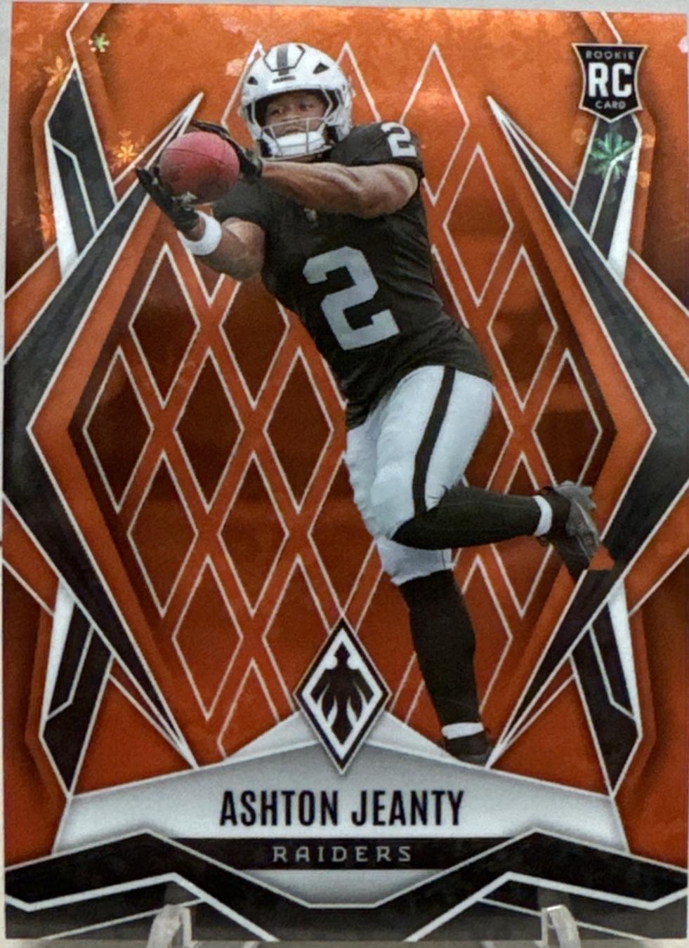 Ashton Jeanty [Orange Winter] #158