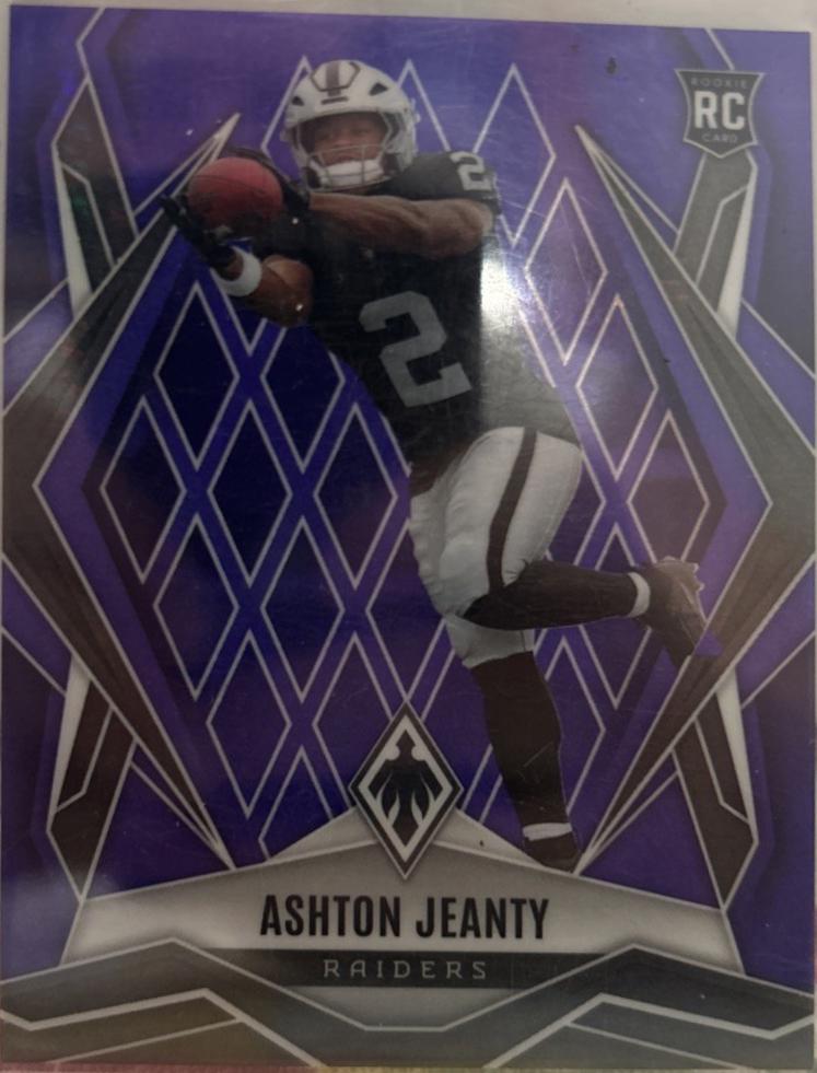 Ashton Jeanty [Purple Winter] #158