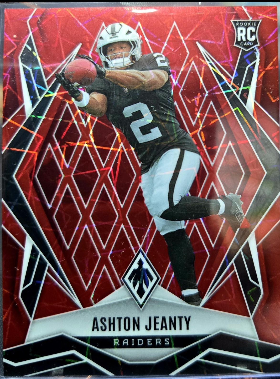 Ashton Jeanty [Red Lazer] #158