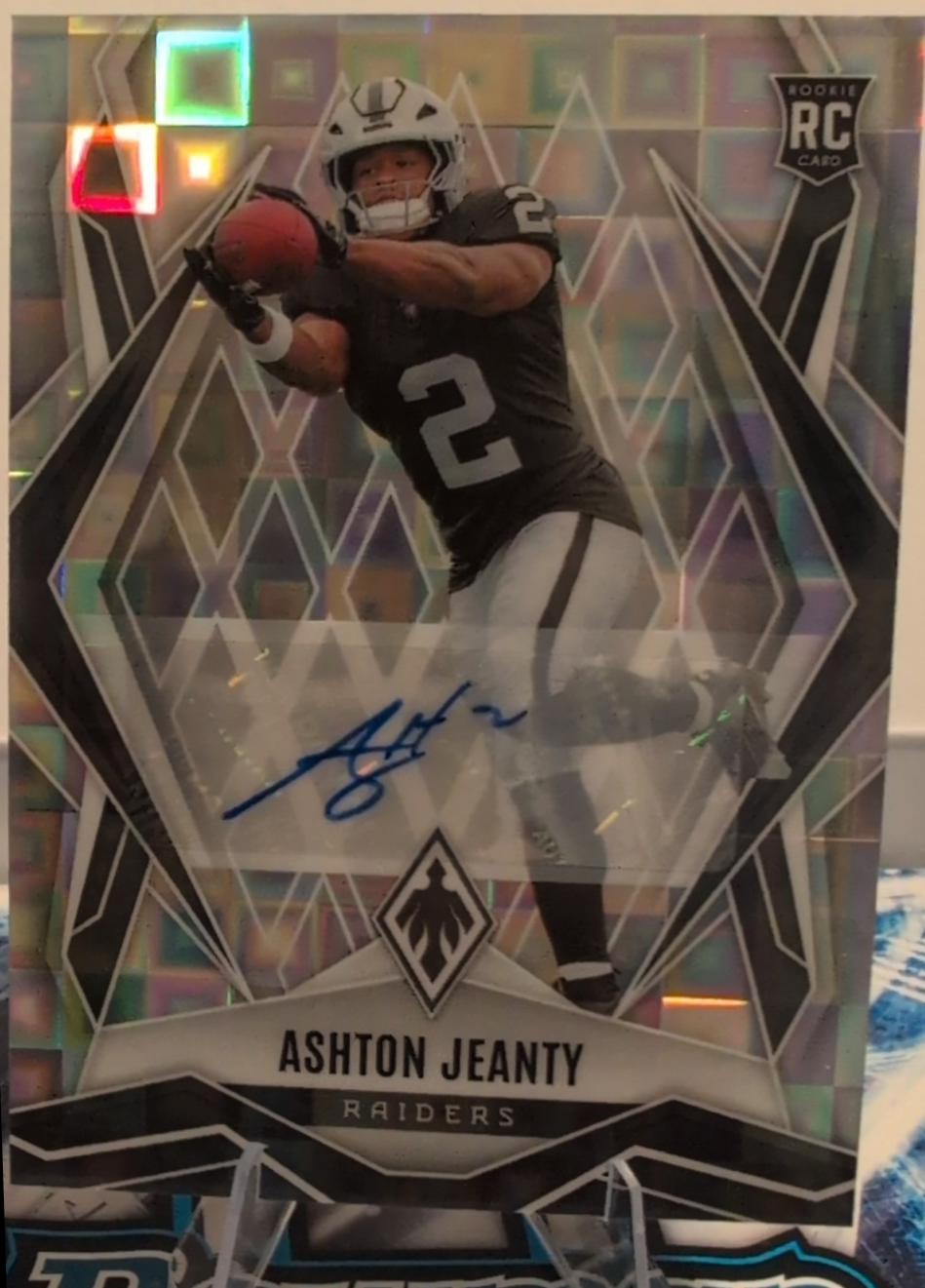 Ashton Jeanty [Silver Pandora Autograph] #158