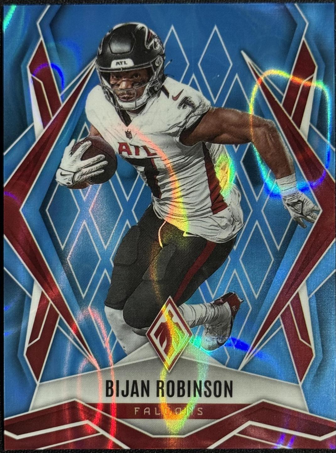 Bijan Robinson [Light Blue Lava] #112