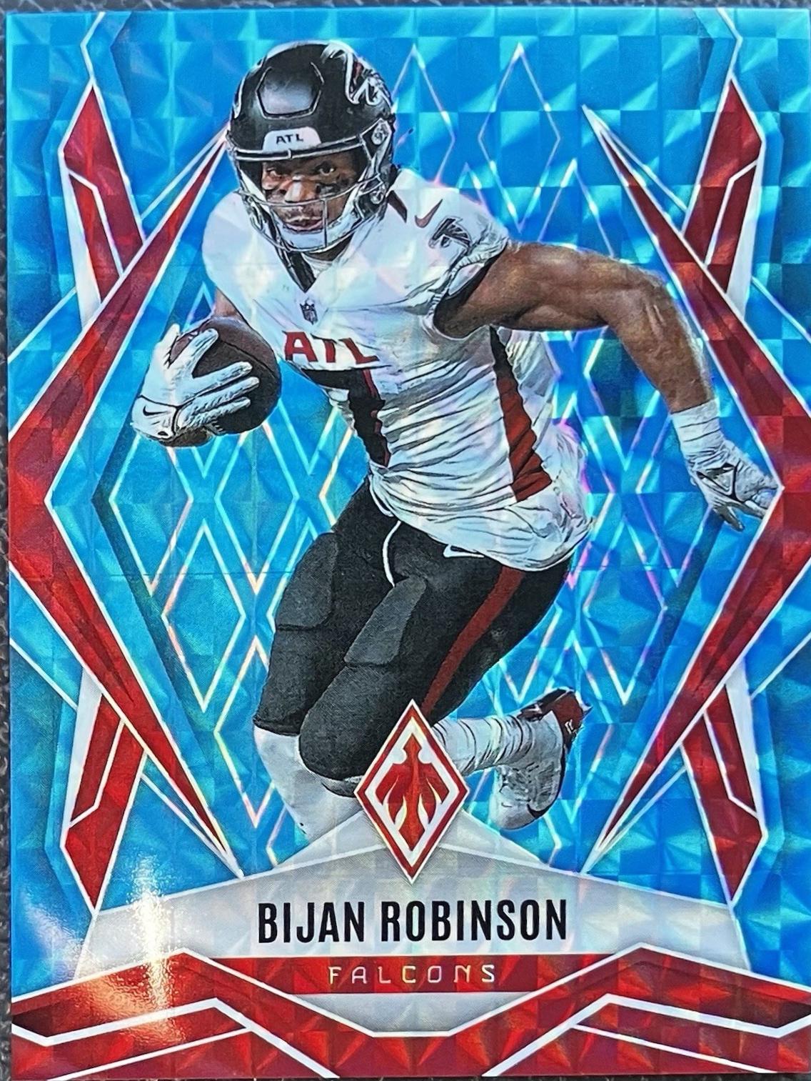 Bijan Robinson [Light Blue Pyramids] #112