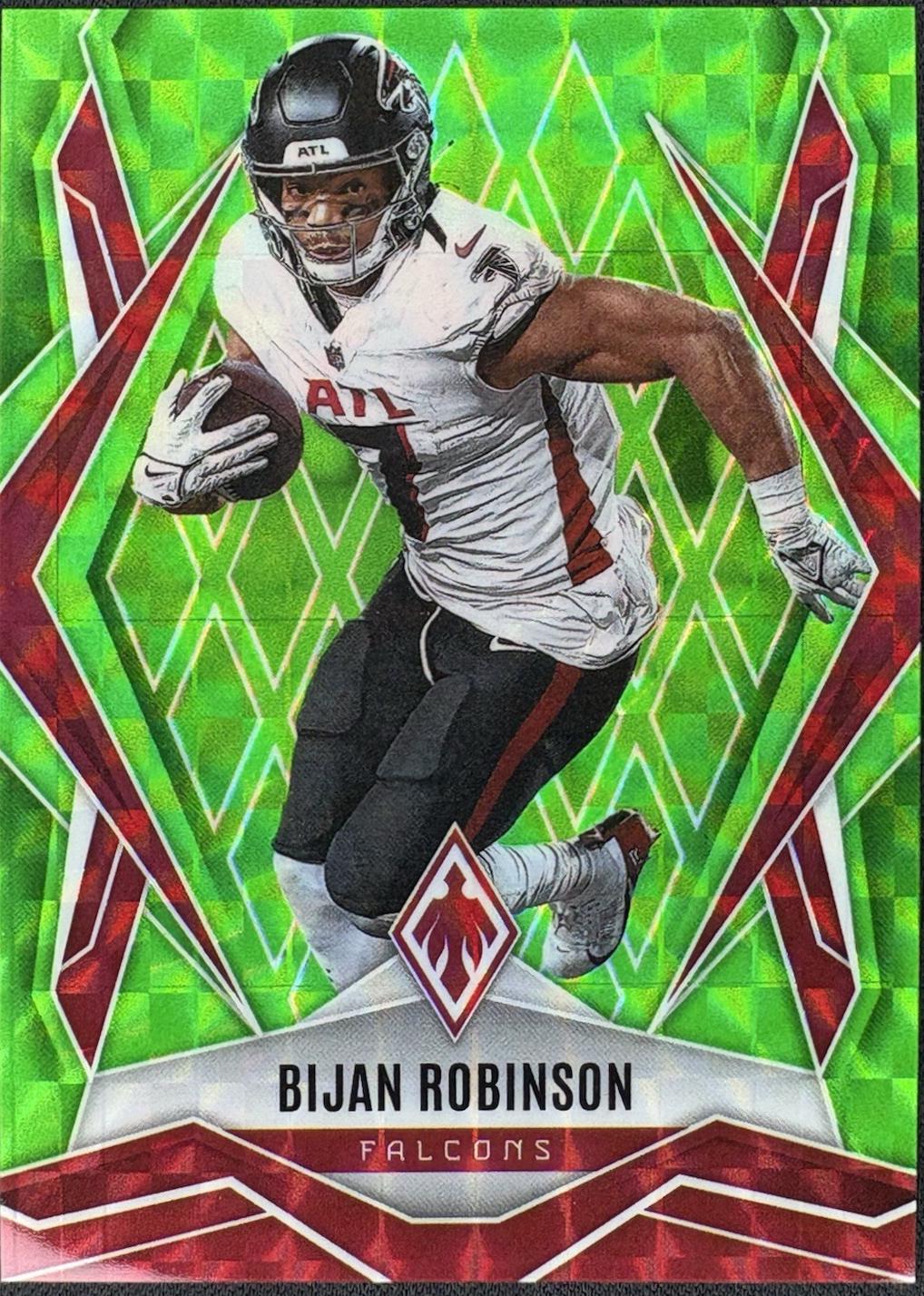 Bijan Robinson [Lime Green Pyramids] #112