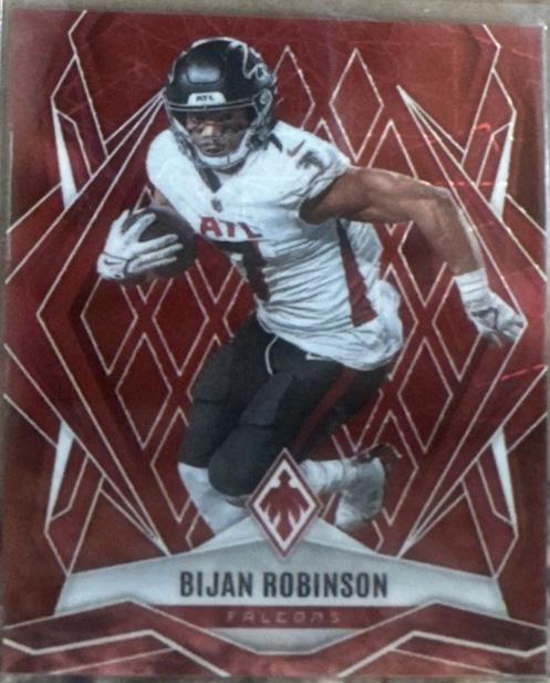 Bijan Robinson [Red Lazer] #112