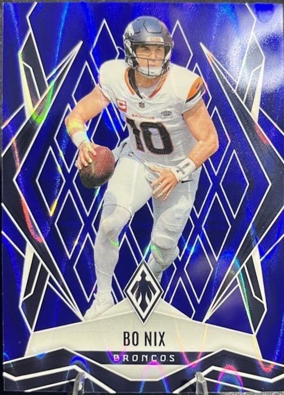 Bo Nix [Blue Seismic] #83
