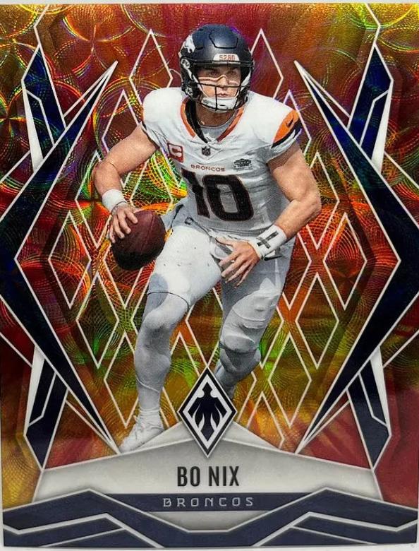 Bo Nix [Fire Burst] #83