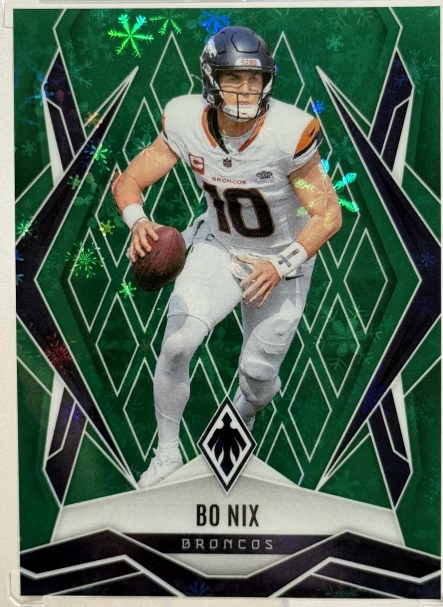 Bo Nix [Green Winter] #83