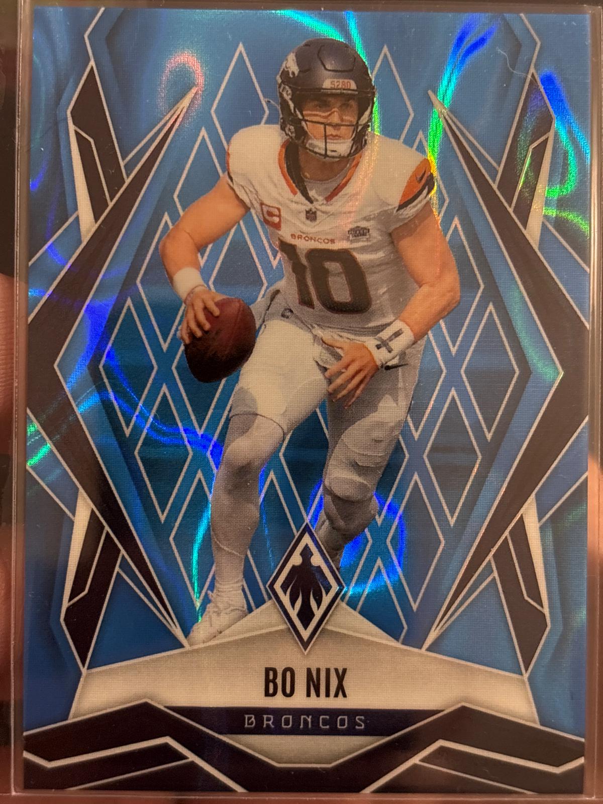 Bo Nix [Light Blue Lava] #83