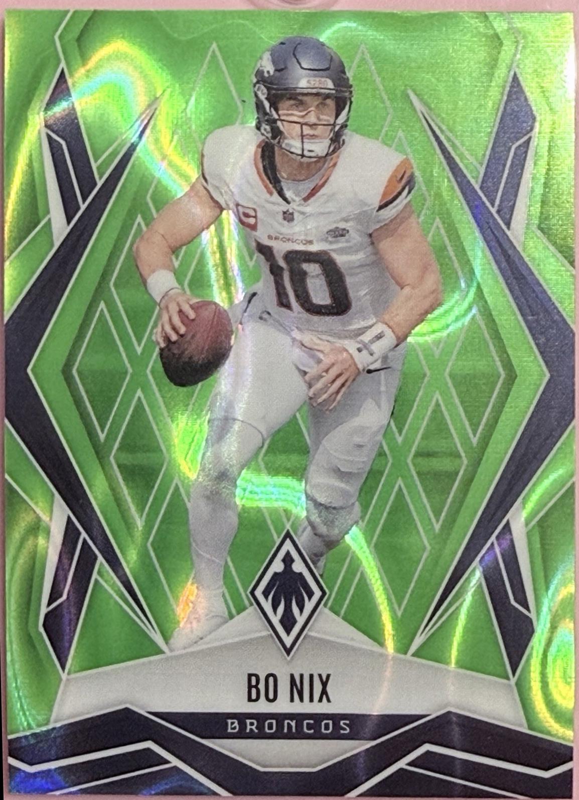 Bo Nix [Lime Green Lava] #83