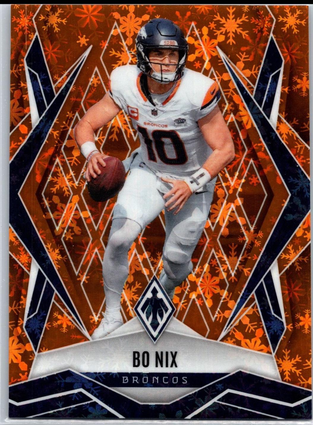 Bo Nix [Orange Winter] #83