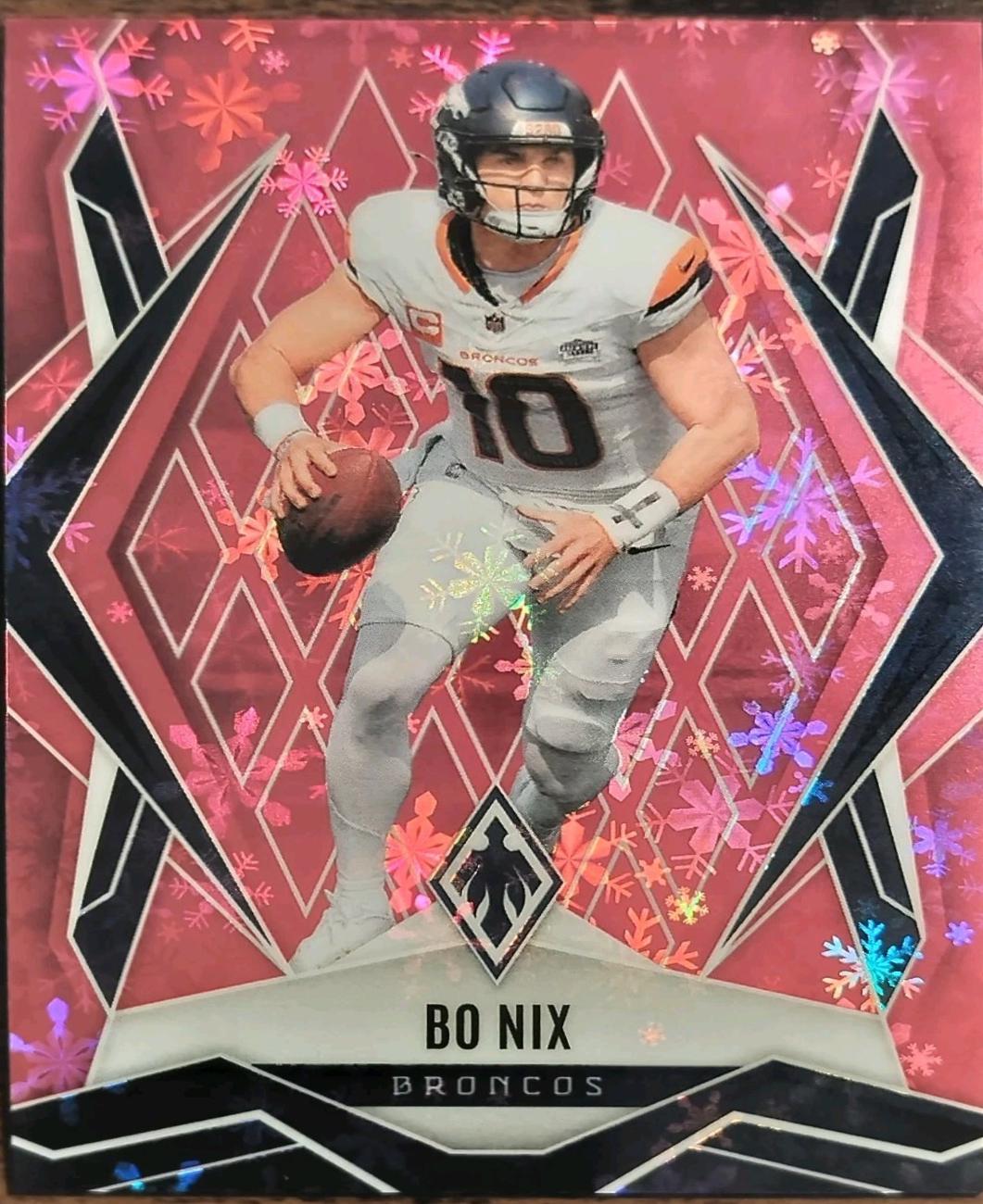 Bo Nix [Pink Winter] #83
