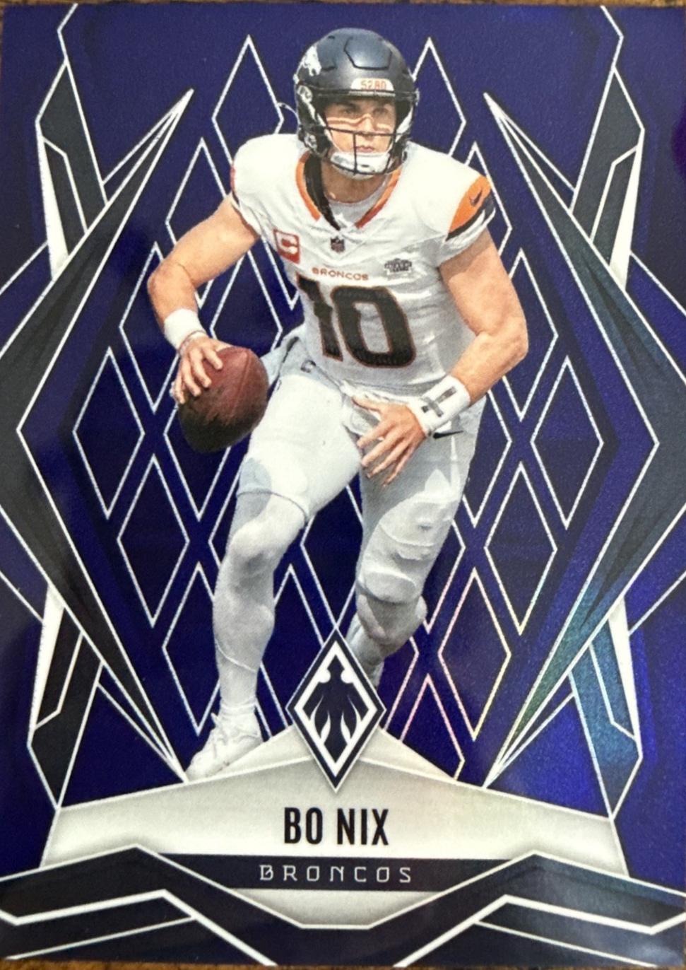 Bo Nix [Purple Seismic] #83