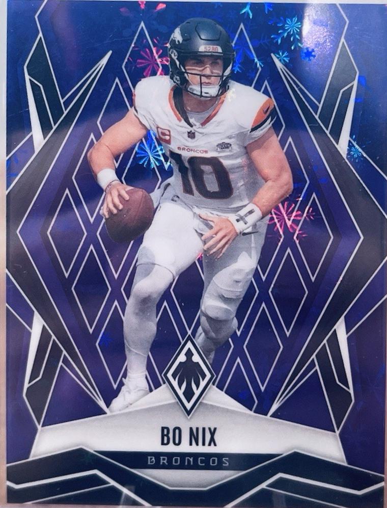 Bo Nix [Purple Winter] #83