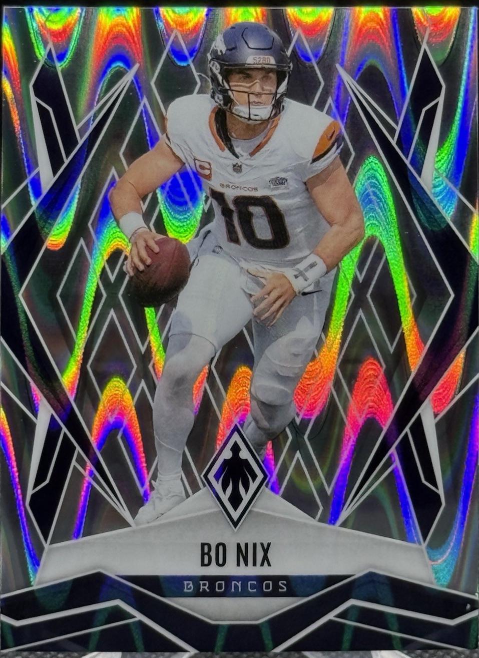 Bo Nix [Silver Seismic] #83