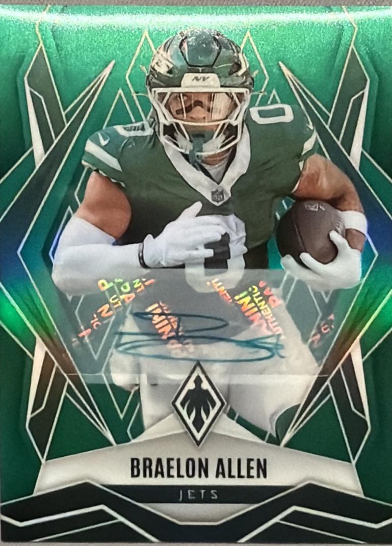 Braelon Allen [Green Autograph] #17
