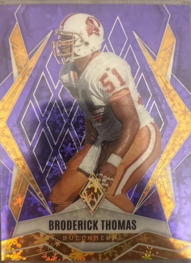 Broderick Thomas [Purple Winter] #20