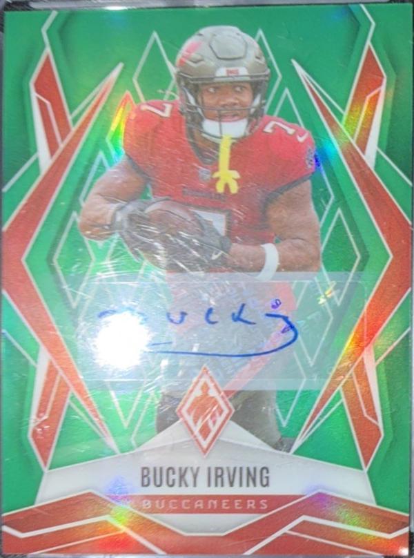 Bucky Irving [Green Autograph] #6