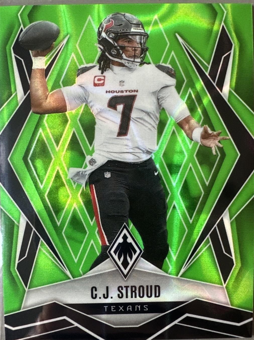 C.J. Stroud [Lime Green Lava] #136