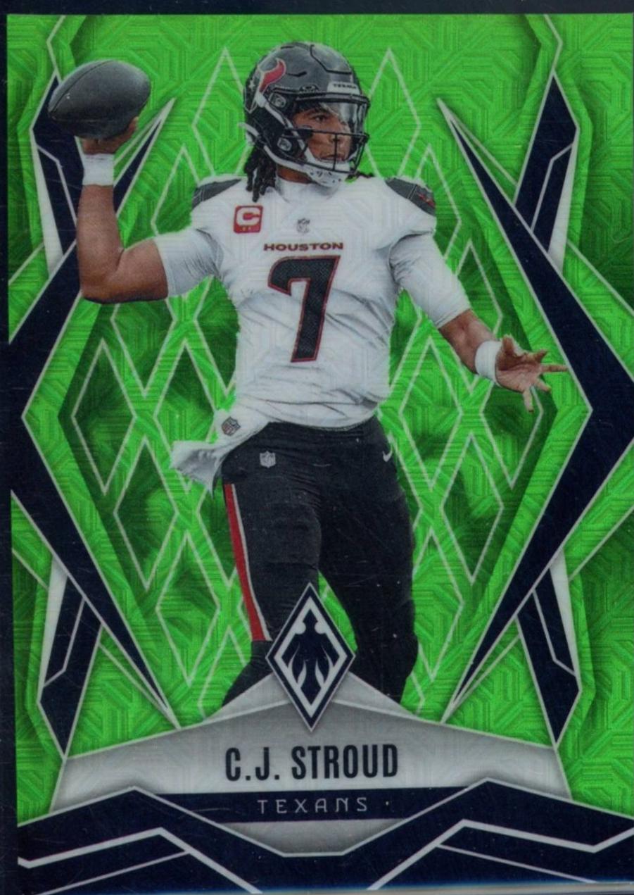 C.J. Stroud [Lime Green Mojo] #136