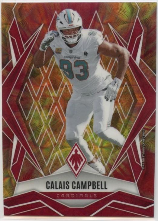 Calais Campbell [Fire Burst] #94