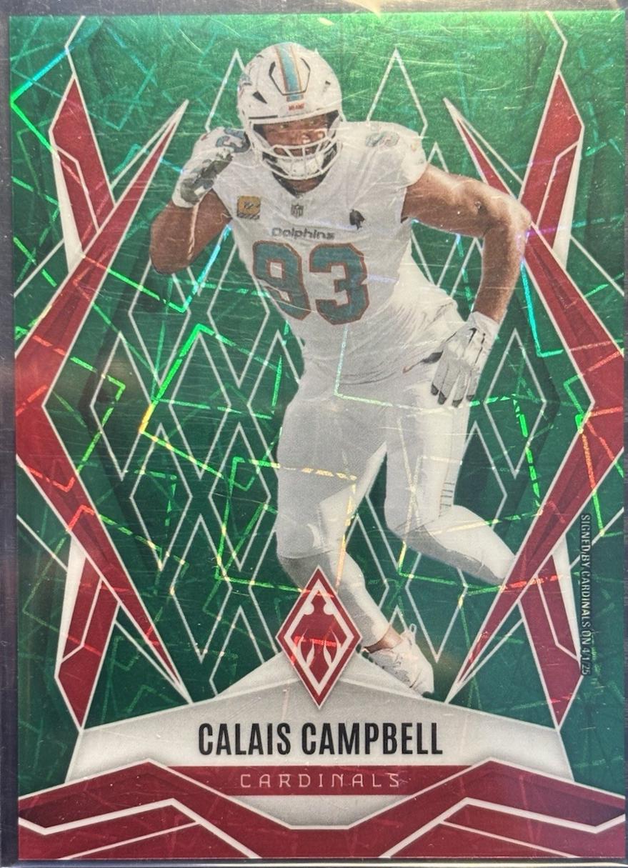 Calais Campbell [Green Lazer] #94