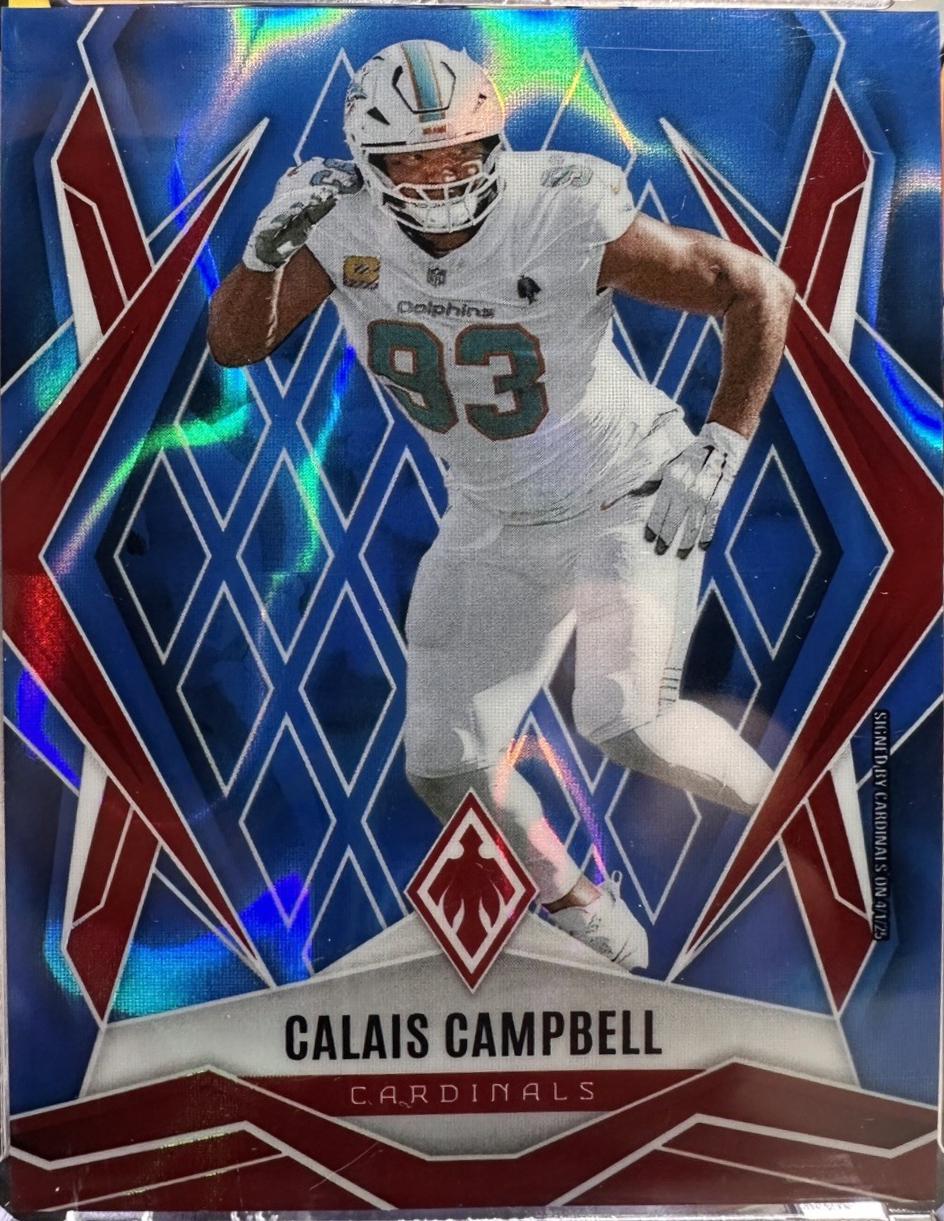 Calais Campbell [Light Blue Lava] #94