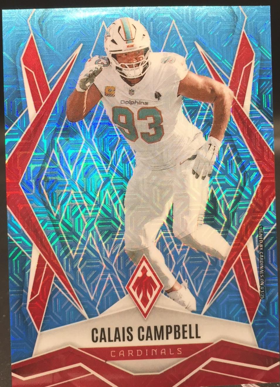 Calais Campbell [Light Blue Mojo] #94
