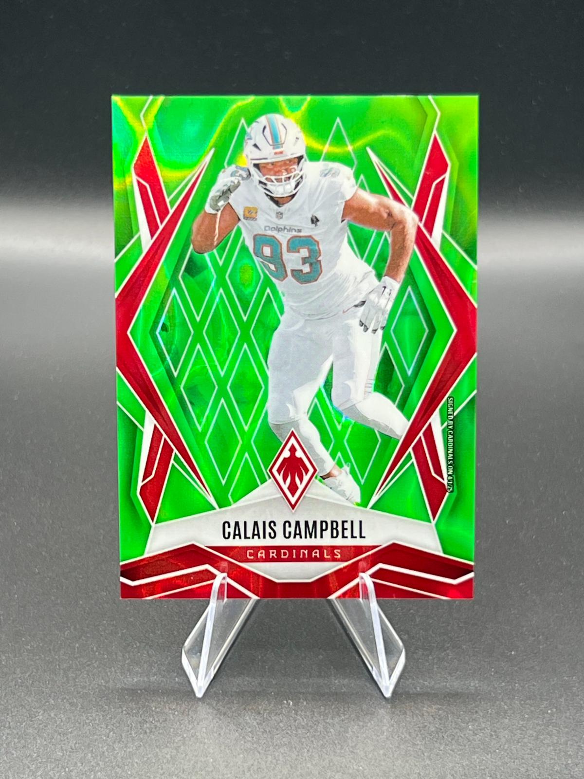 Calais Campbell [Lime Green Lava] #94