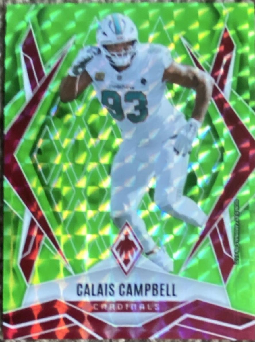 Calais Campbell [Lime Green Pyramids] #94