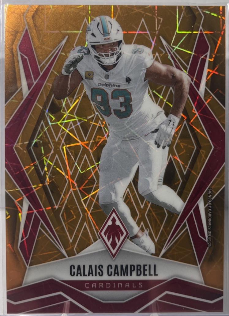Calais Campbell [Orange Lazer] #94