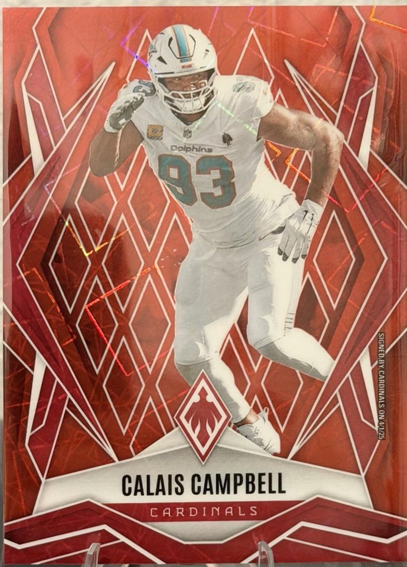 Calais Campbell [Red Lazer] #94