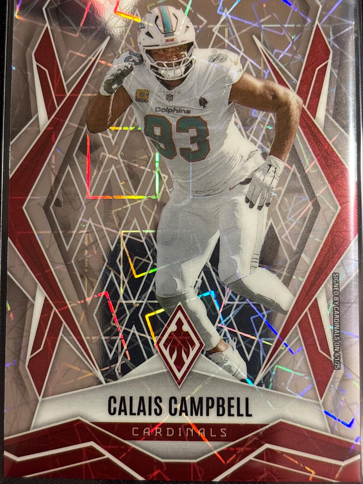 Calais Campbell [Silver Lazer] #94