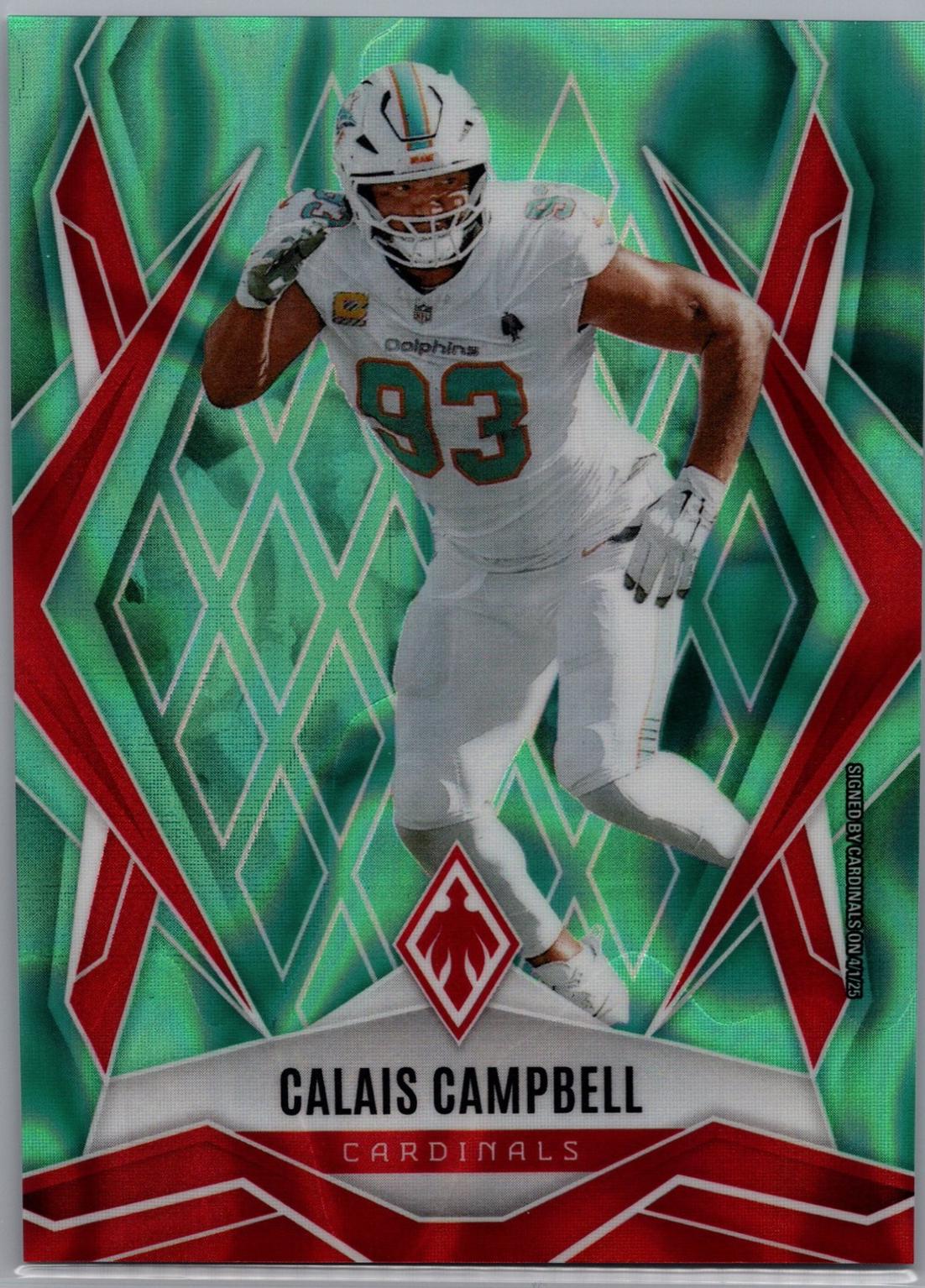 Calais Campbell [Teal Lava] #94