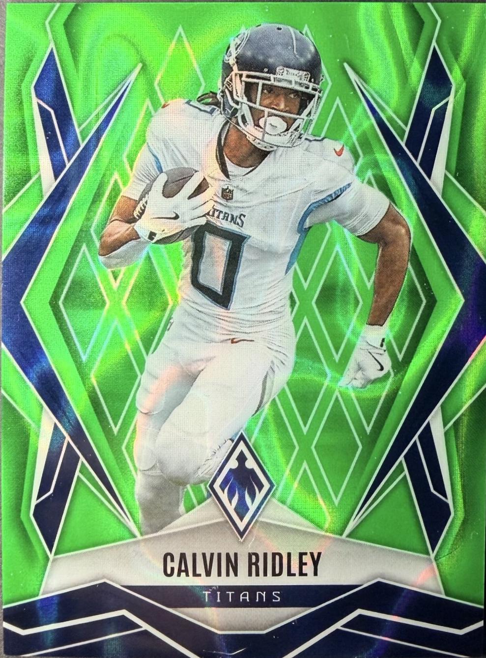Calvin Ridley [Lime Green Lava] #147