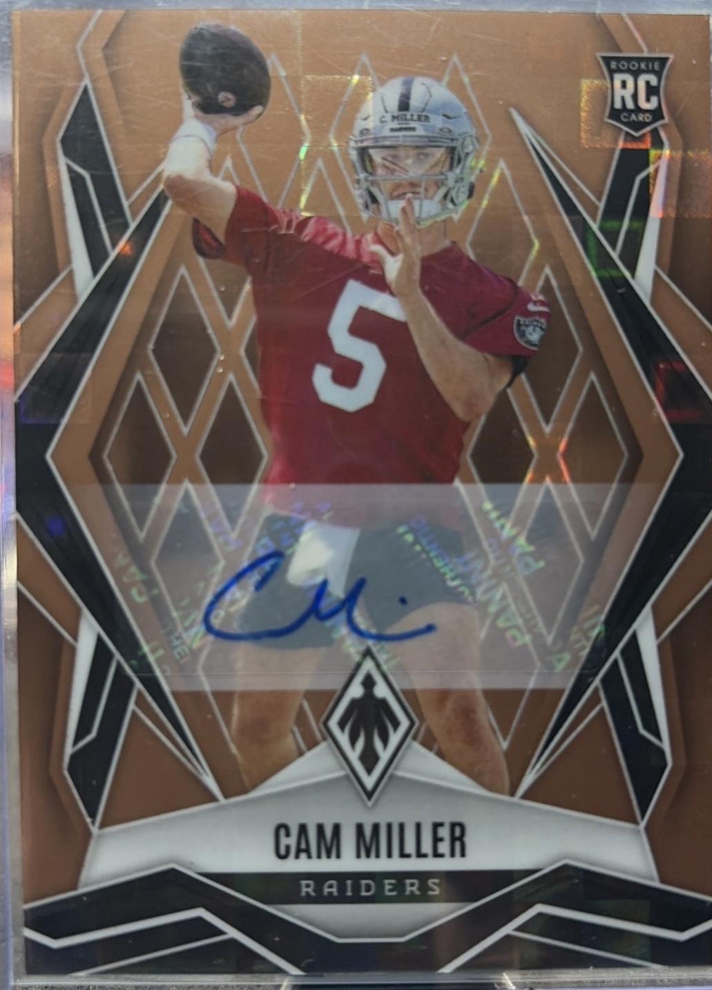 Cam Miller [Bronze Pandora Autograph] #215