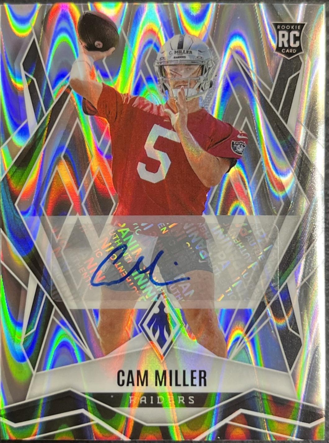 Cam Miller [Seismic Autograph] #215