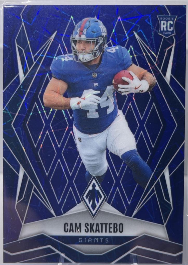 Cam Skattebo [Blue Lazer] #168