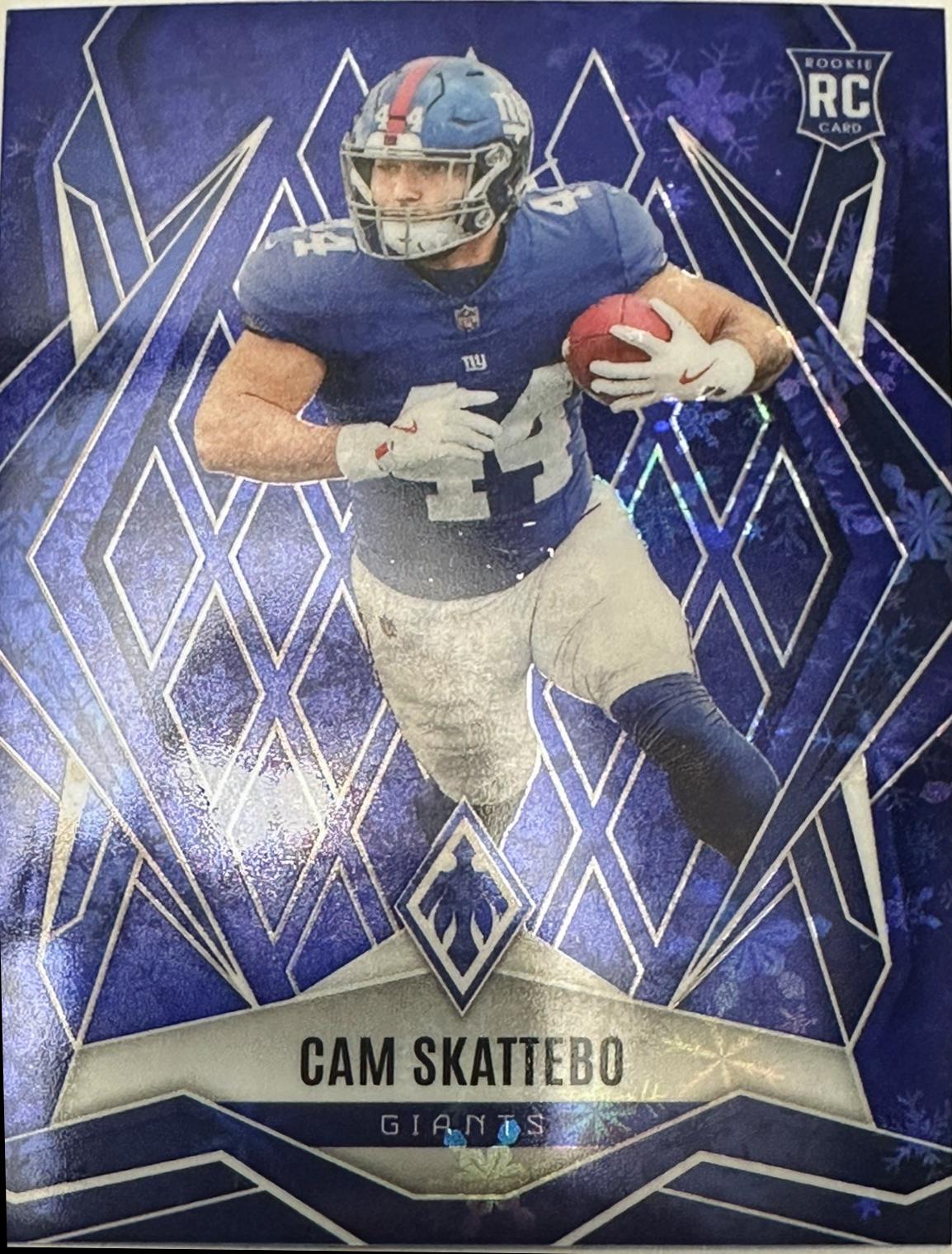 Cam Skattebo [Blue Winter] #168