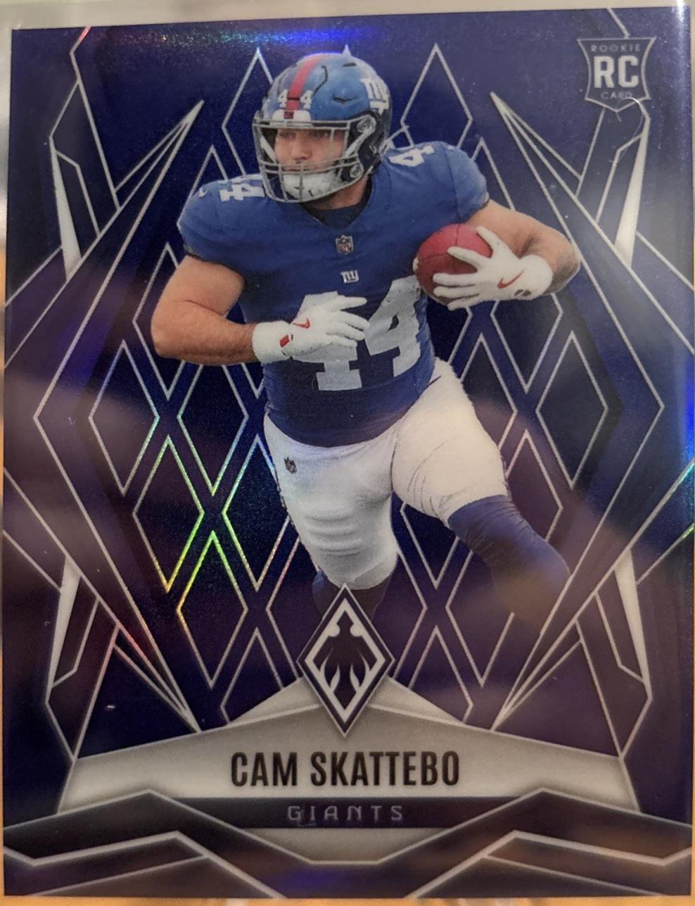 Cam Skattebo [Blue] #168