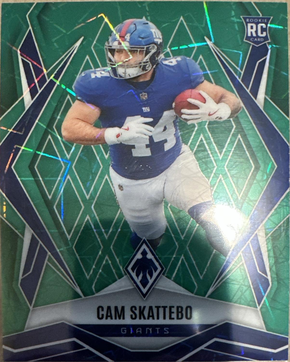 Cam Skattebo [Green Lazer] #168