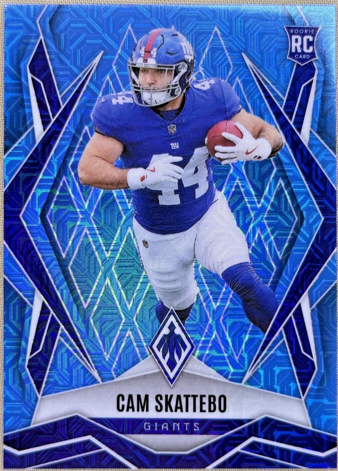 Cam Skattebo [Light Blue Mojo] #168