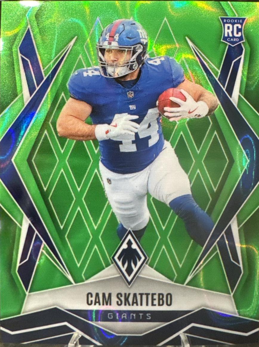 Cam Skattebo [Lime Green Lava] #168