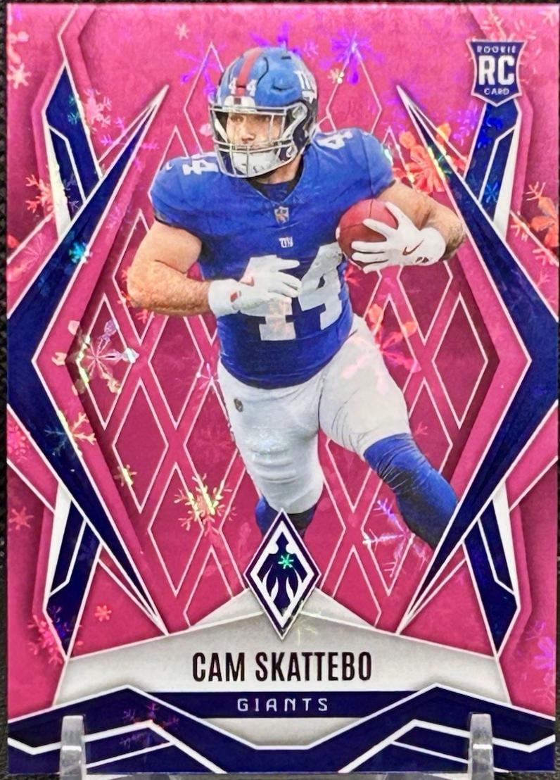 Cam Skattebo [Pink Winter] #168