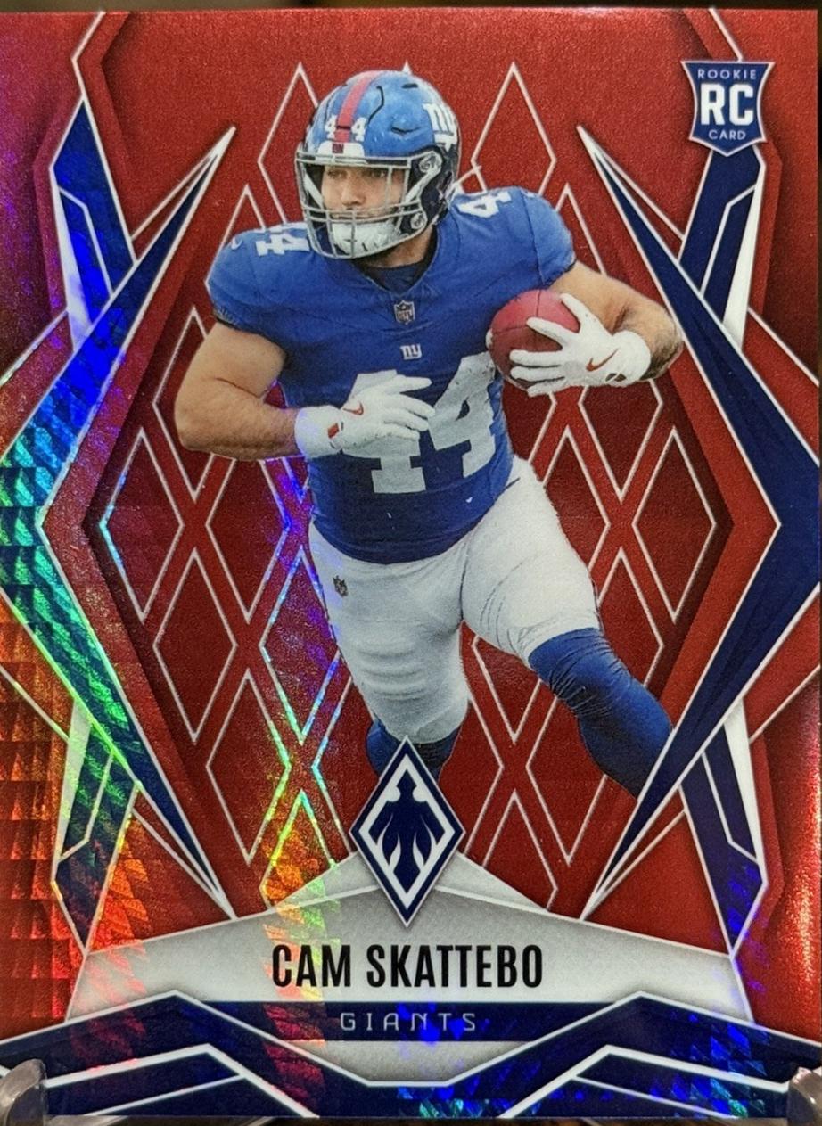 Cam Skattebo [Red Hyper] #168