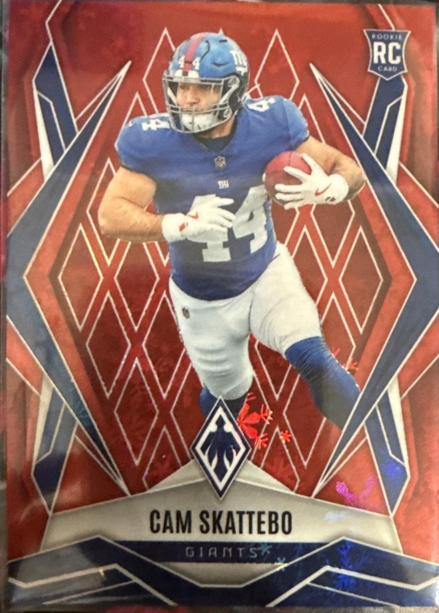 Cam Skattebo [Red Winter] #168