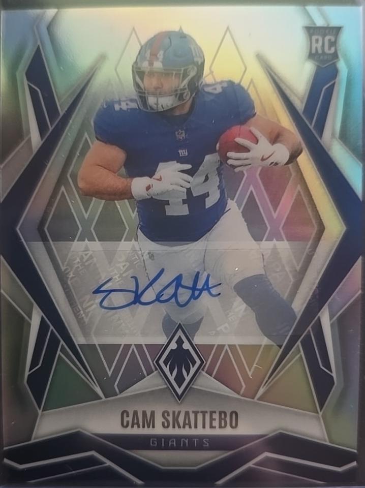 Cam Skattebo [Silver Autograph] #168