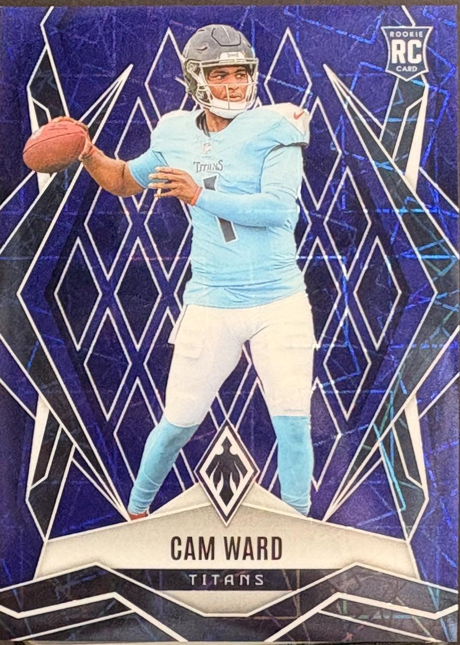 Cam Ward [Blue Lazer] #194