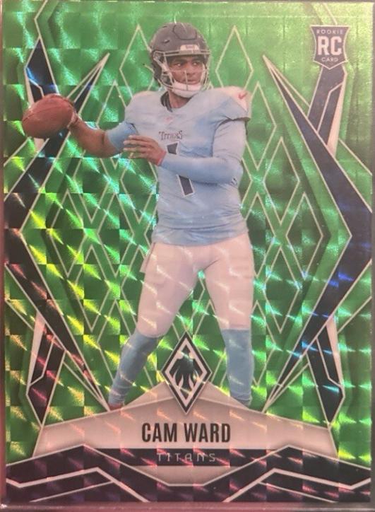 Cam Ward [Lime Green Pyramids] #194